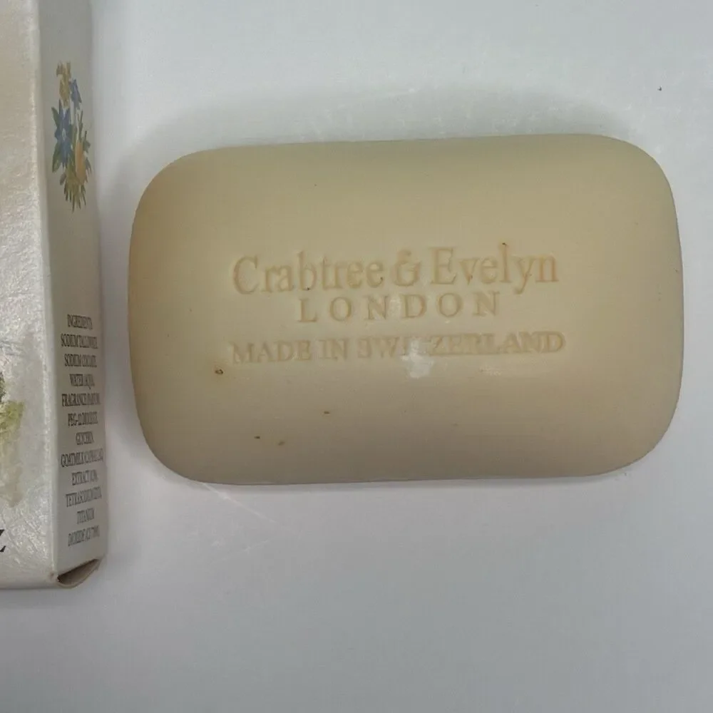 Vintage Crabtree And Evelyn Drawn From Nature Goat Milk Soap 40g 1.4oz New